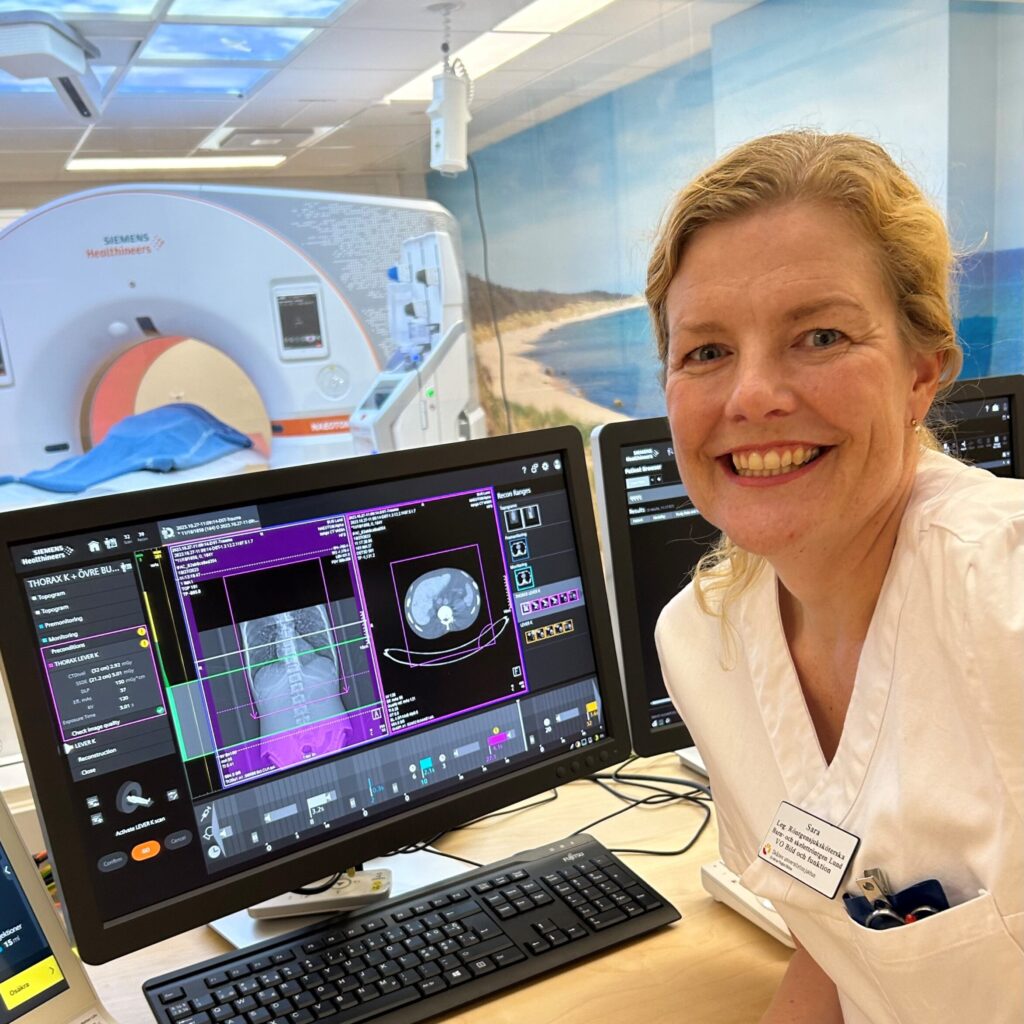 Röntgensjuksköterska Röntgen CT DT